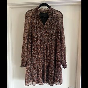 1 State Floral Babydoll Dress - NWT